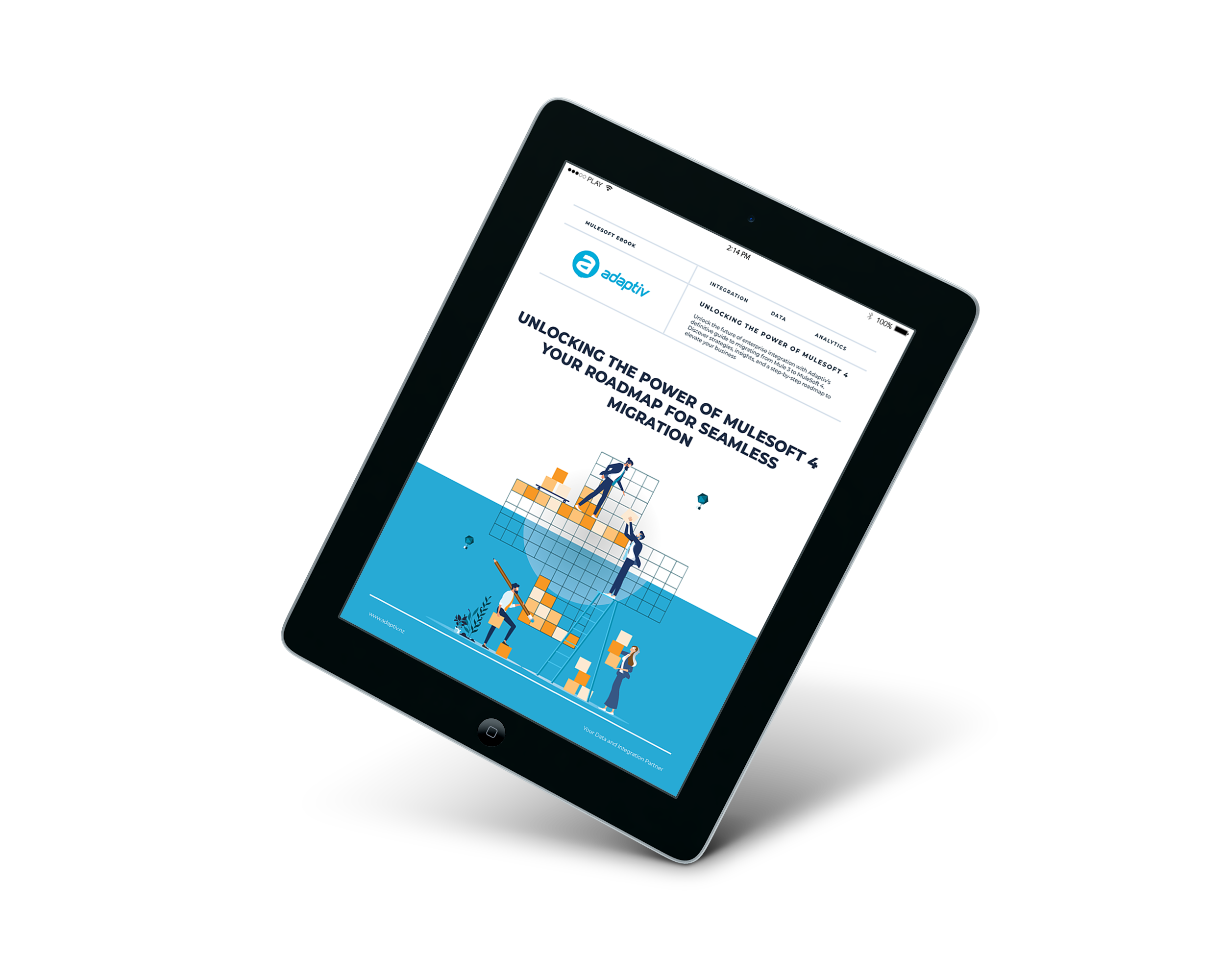 mulesoft mockup mulesoft ebook mock on ipad