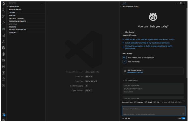 Image: After Logging in to your Anypoint Platform
